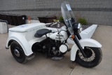 1968 Harley Davidson Trike Motorcycle