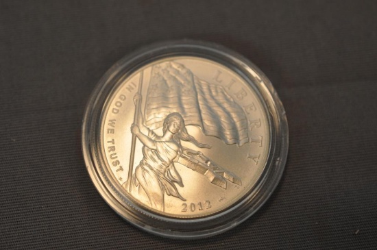 2012 STAR SPANGLED BANNER ONE DOLLAR COIN