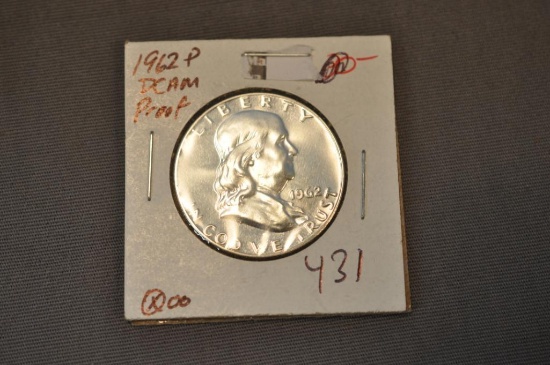 1962 FRANKLIN HALF PROOF