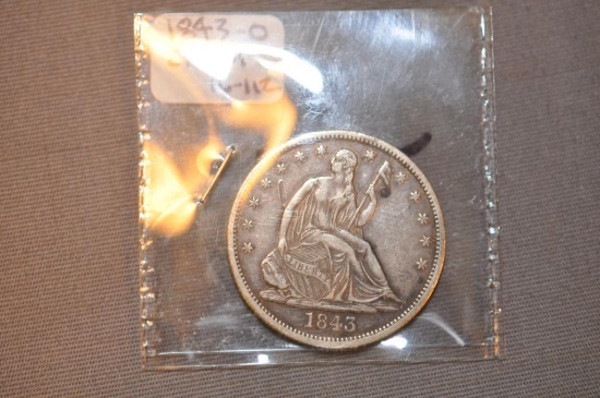 1843-O SEATED HALF