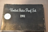 1981 UNITED STATES PROOF SET