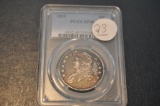 1825 PCGS XF40 CAPPED BUST HALF