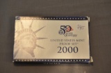 2000 UNITED STATES MINT PROOF SET