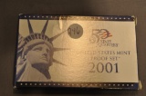 2001 UNITED STATES MINT PROOF SET