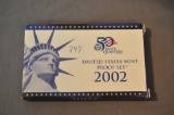 2002 UNITED STATES MINT PROOF SET