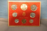 1965 FOREIGN COIN SET