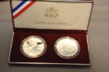 (2) 1999 DOLLY MADISON SILVER DOLLARS