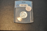 1963 ANACS PF66 PROOF WASHINGTON QUARTER