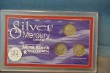 MERCURY DIME MINT MARK COLLECTION