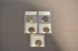 (5) 2-CENT COINS