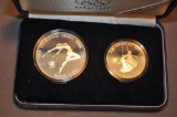 1988 OLYMPICS SILVER DOLLAR & SILVER HALF