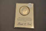 GERALD FORD STERLING SILVER MEDAL