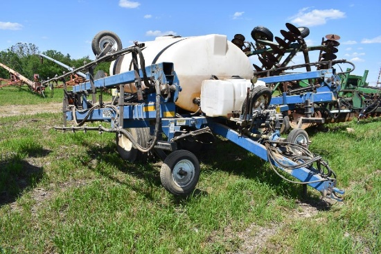 Progressive pull-type sprayer