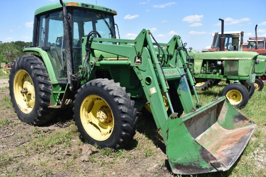 1993 John Deere 6400 MFWD tractor