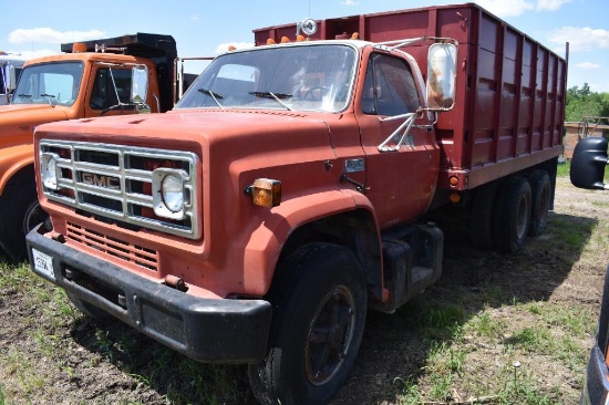 1974 GMC 6000 tandem axle grain truck