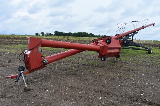 Wheatheart SA1071 10"x71' swing away auger - Lower bearing is out