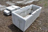 Large concrete water drink 72