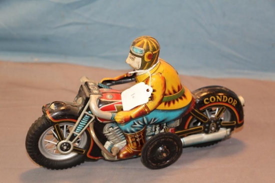 I.Y. Metal Toys motorcycle