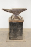 Peter Wright Anvil and stand