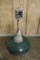 Antique porcelain gas station style lamp shade