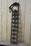 Early antique fence making machine