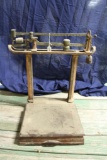 Antique cast iron scale