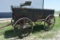 John Deere 10 1/2' wooden high wheeled wagon