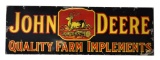 John Deere Quality Farm Implements sign