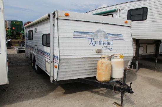 Viking Northwind 17' bumper hitch pop-up camper