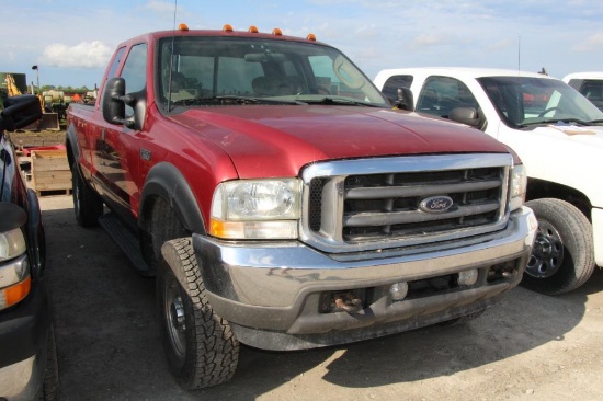 2003 Ford F250 extended cab 4wd pickup