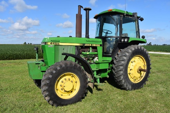 1989 John Deere 4455 MFWD tractor