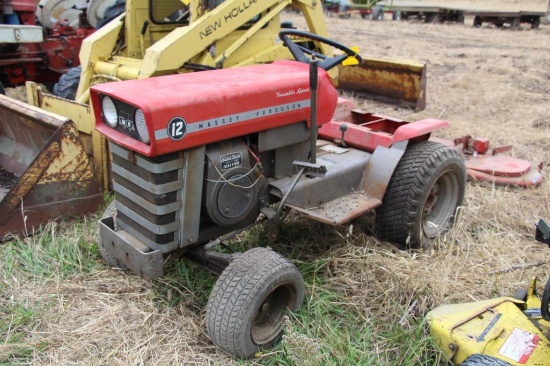 Massey Ferguson 12 riding lawn mower