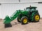 2013 John Deere 6140D MFWD tractor
