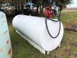 1,000 gal. fuel tank w/pump