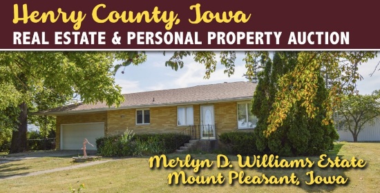 Henry County, Iowa Personal Property Auction