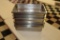 (15) Update 18-8 stainless steamer pans