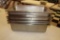 (10) Stainless 18-8 steamer pans