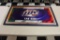 Miller Lite mirrored glass sign