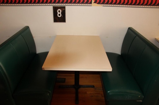 42" x 30" restaurant table