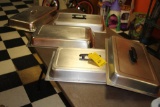 (5) Steam pan lids