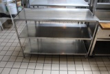 Commercial stainless 5 tier prep table and rack