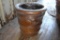 Mexican styled clay flower pot