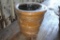Mexican styled clay flower pot