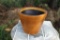 Mexican styled clay flower pot