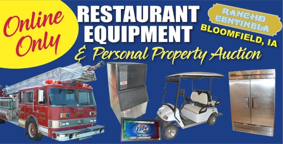Ring 2 - Online Restaurant Equip Personal Property