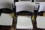 (20) Lifetime poly folding chairs