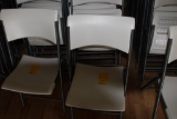 (20) Lifetime poly folding chairs