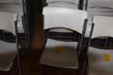 (20) Lifetime poly folding chairs