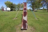 9' tall steel childs slide