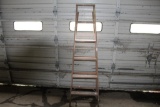 Werner 6' wooden step ladder